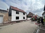 Wohnhausbrand inn Görsbach (Foto: S.Dietzel/Feuerwehr)