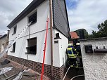 Wohnhausbrand inn Görsbach (Foto: S.Dietzel/Feuerwehr)