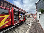 Wohnhausbrand inn Görsbach (Foto: S.Dietzel/Feuerwehr)