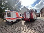 Wohnhausbrand inn Görsbach (Foto: S.Dietzel/Feuerwehr)