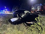 Schwerer Unfall gestern Abend auf der B4 (Foto: S.Dietzel)