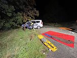 Schwerer Unfall gestern Abend auf der B4 (Foto: S.Dietzel)