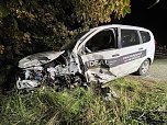 Schwerer Unfall gestern Abend auf der B4 (Foto: S.Dietzel)