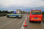 Schwerer Unfall auf der A38 (Foto: S. Dietzel)