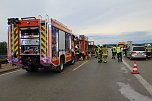 Schwerer Unfall auf der A38 (Foto: S. Dietzel)