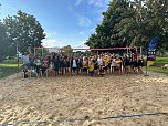 Der SVC und die EVN luden an Land zum 1. Beach-Cup (Foto: Dominik Rieger)