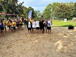 Der SVC und die EVN luden an Land zum 1. Beach-Cup (Foto: Dominik Rieger)
