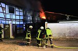 Brand in Wolkramshausen (Foto: S. Dietzel)