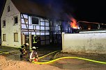Brand in Wolkramshausen (Foto: S. Dietzel)