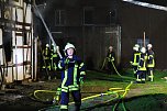 Brand in Wolkramshausen (Foto: S. Dietzel)