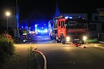 Brand in Wolkramshausen (Foto: S. Dietzel)