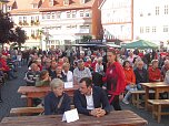Saisoneröffnung des THC auf dem Bad Langensalzaer Neumarkt (Foto: oas)