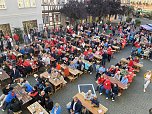 Saisoneröffnung des THC auf dem Bad Langensalzaer Neumarkt (Foto: oas)