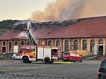 Feuer im Gelände der NDH Entsorgungsbetreibergesellschaft (Foto: S.Dietzel)