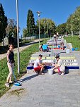 Auftakt zum Großreinemachen am Frauenberg (Foto: Doris Lang)