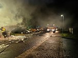 Pkw-Brand in Sollstedt (Foto: Feuerwehr Sollstedt/Silvio Dietzel )