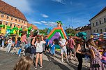 Ausgelassene Stimmung herrschte beim Kinder- und Jugendfestival in Sondershausen (Foto: Janine Skara)