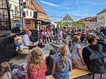 Ausgelassene Stimmung herrschte beim Kinder- und Jugendfestival in Sondershausen (Foto: Janine Skara)