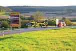 Schwerer Unfall auf der "Bratwurst" (Foto: S. Dietzel)