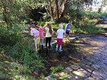 Erlebnisreiches Wasserprojekt für Ellricher Grundschüler (Foto: Landschaftspflegeverband Südharz/Kyffhäuser)