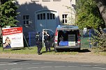 Polizeieinsatz an der Nordhäuser Hochschule (Foto: agl)