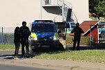 Polizeieinsatz an der Nordhäuser Hochschule (Foto: agl)