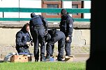 Polizeieinsatz am Hufhaus (Foto: S. Dietzel)