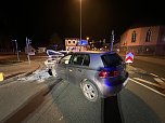 Unfall in Nordhausen (Foto: S.Dietzel)