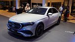 Im Mercedes-Autohaus Peter: Die neue E-Klasse (Foto: nnz)