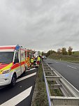Unfall auf dem Autobahnzubringer (Foto: S.Dietzel)