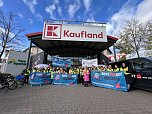 Arbeitskampf bei Kaufland in Sondershausen (Foto: S. Dietzel)