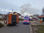Wohnhausbrand mit Todesopfer in Neustadt (Foto: S.Dietzel)