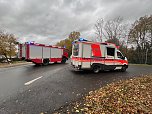 Unfall zwischen Petersdorf und Nordhausen (Foto: S. Dietzel)