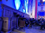 Eine besondere Kulisse für besondere Menschen: Vor 300 Gästen fand in der Trinitatiskirche in Sondershausen das Benefizkonzert des Luftwaffenmusikkorps und die Ehrenamtswürdigung statt. (Foto: Janine Skara)