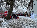 Weihnachtsmarkt im Pfarrgarten  (Foto: S. Dietzel)