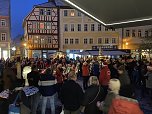 Weihnachtsmarkteröffnung in Bad Langensalza (Foto: emw/oas)