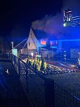 Brand in Niedergebra letzte Nacht (Foto: S.Dietzel)
