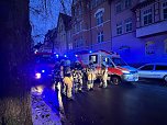 Wieder brannte es in der Leimbacher Straße (Foto: S.Dietzel)