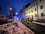 Wieder brannte es in der Leimbacher Straße (Foto: S.Dietzel)