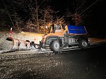 Unfall mit Räumfahrzeug (Foto: Silvio Dietzel)