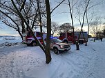 Jäger stürzte in die Helme (Foto: Feuerwehr Heringen/Silvio Dietzel)