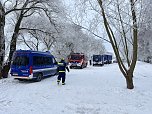 PKW-Bergung in der Helme (Foto: S.Dietzel)