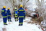 PKW-Bergung in der Helme (Foto: S.Dietzel)