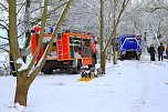 PKW-Bergung in der Helme (Foto: S.Dietzel)