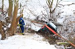 PKW-Bergung in der Helme (Foto: S.Dietzel)