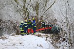 PKW-Bergung in der Helme (Foto: S.Dietzel)