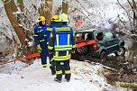 PKW-Bergung in der Helme (Foto: S.Dietzel)