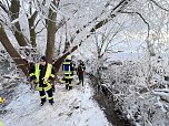 PKW-Bergung in der Helme (Foto: S.Dietzel)