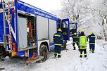 PKW-Bergung in der Helme (Foto: S.Dietzel)