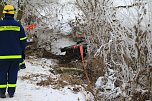 PKW-Bergung in der Helme (Foto: S.Dietzel)